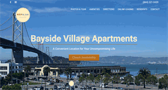 Desktop Screenshot of baysidevillage.com